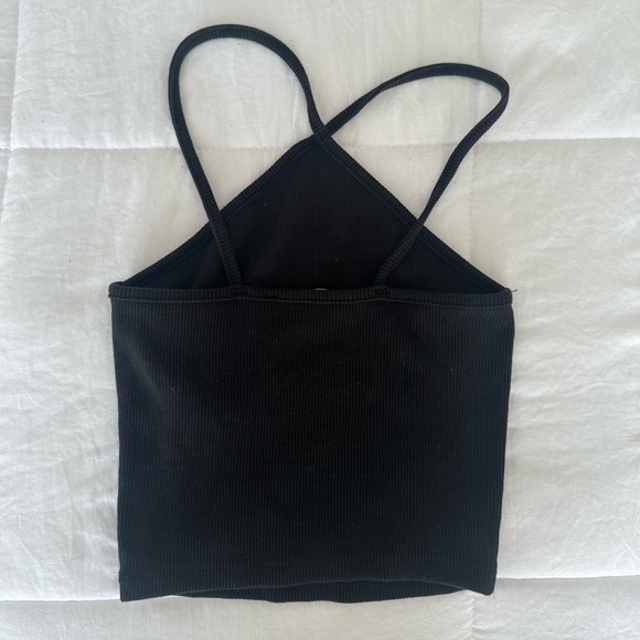ZARA Ribbed Crop Top - Picture 2 of 4